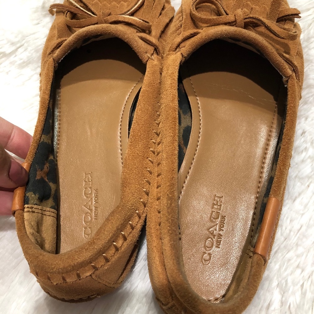 COACH Cheyanne Moccasins Size 6 - Picture 9 of 11